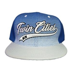 Twin Cities SnapBack Hat Malaki King's Choice 3D Embroidery Bulls Vikings Wolves